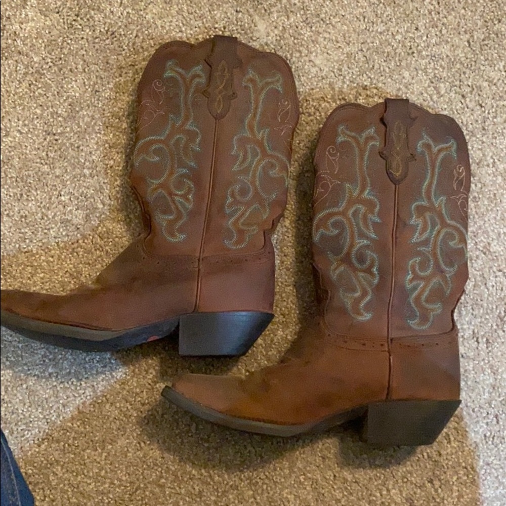 Justin Cowboy Boots - Picture 2 of 3